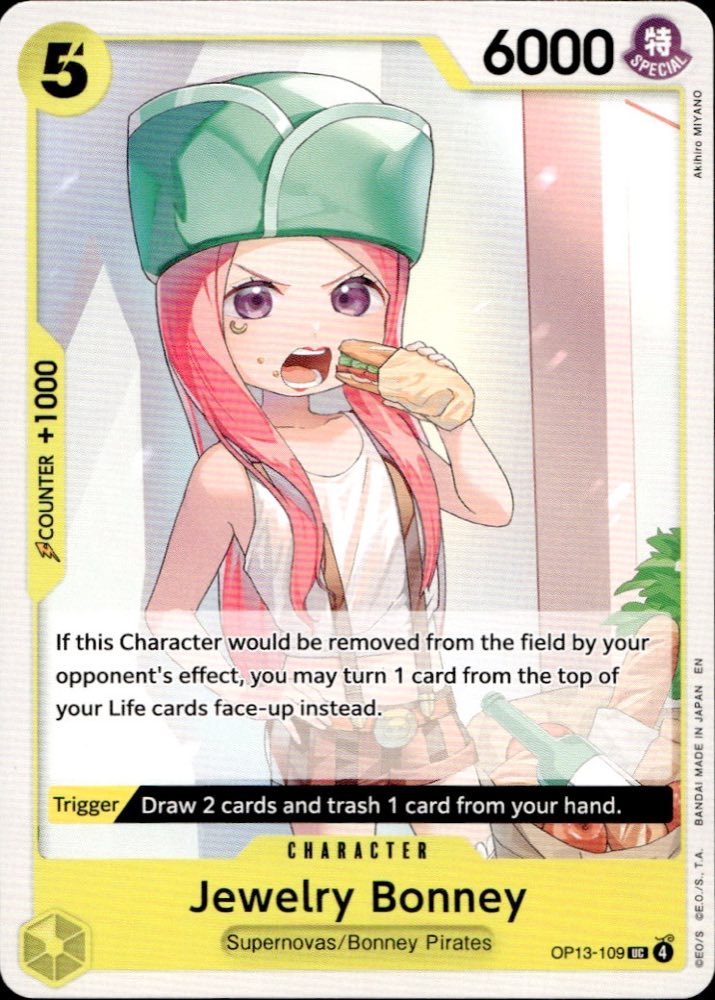 Jewelry Bonney — BOOSTER PACK  -CARRYING ON HIS WILL- [OP-13]