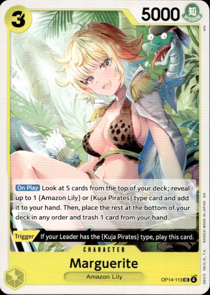 Marguerite — BOOSTER PACK  -THE AZURE SEA’S SEVEN- [OP14-EB04]