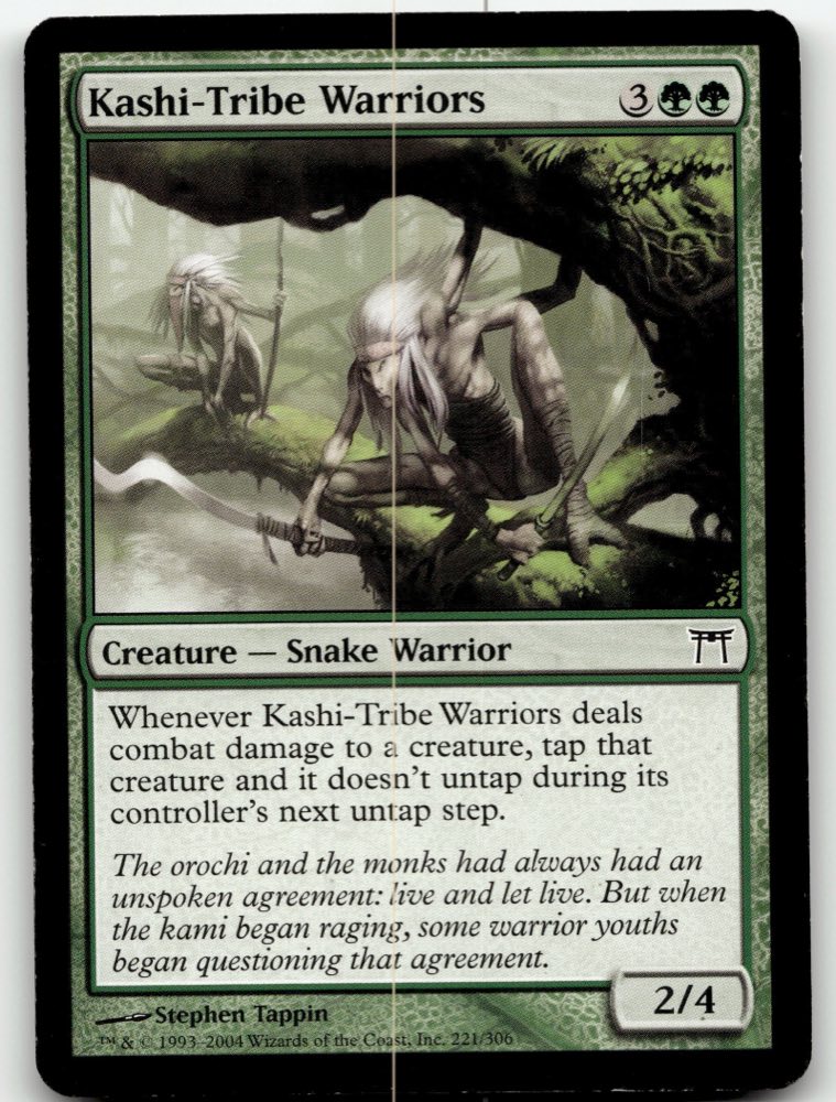 Kashi-Tribe Warriors — CHK - Champions of Kamigawa