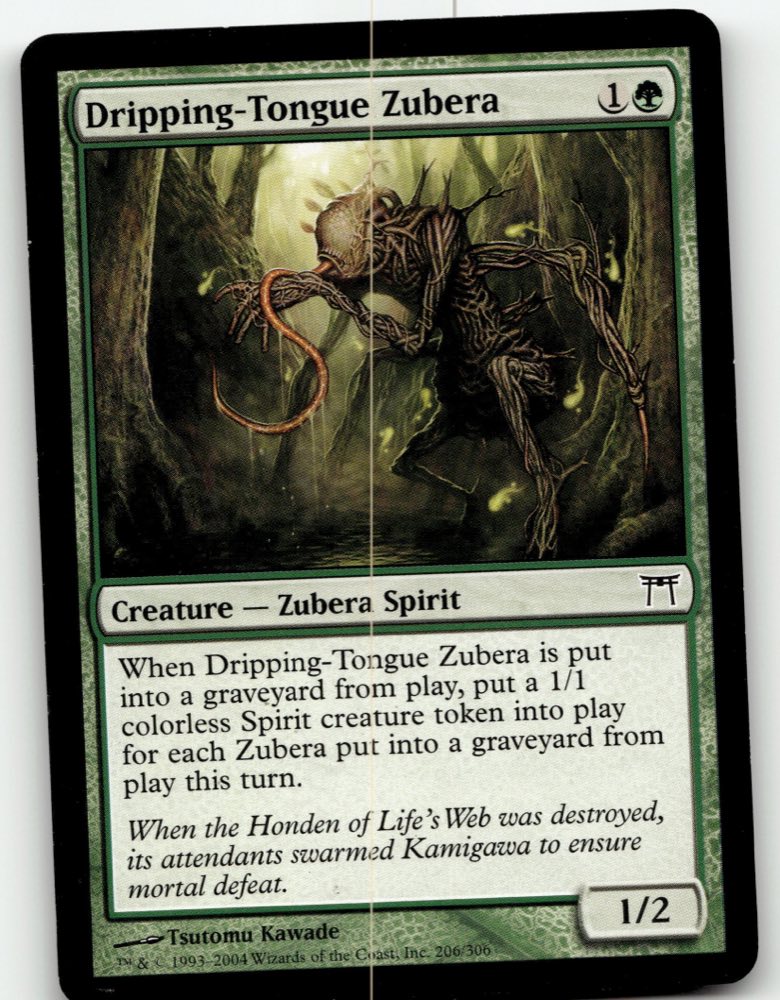 Dripping-Tongue Zubera — CHK - Champions of Kamigawa