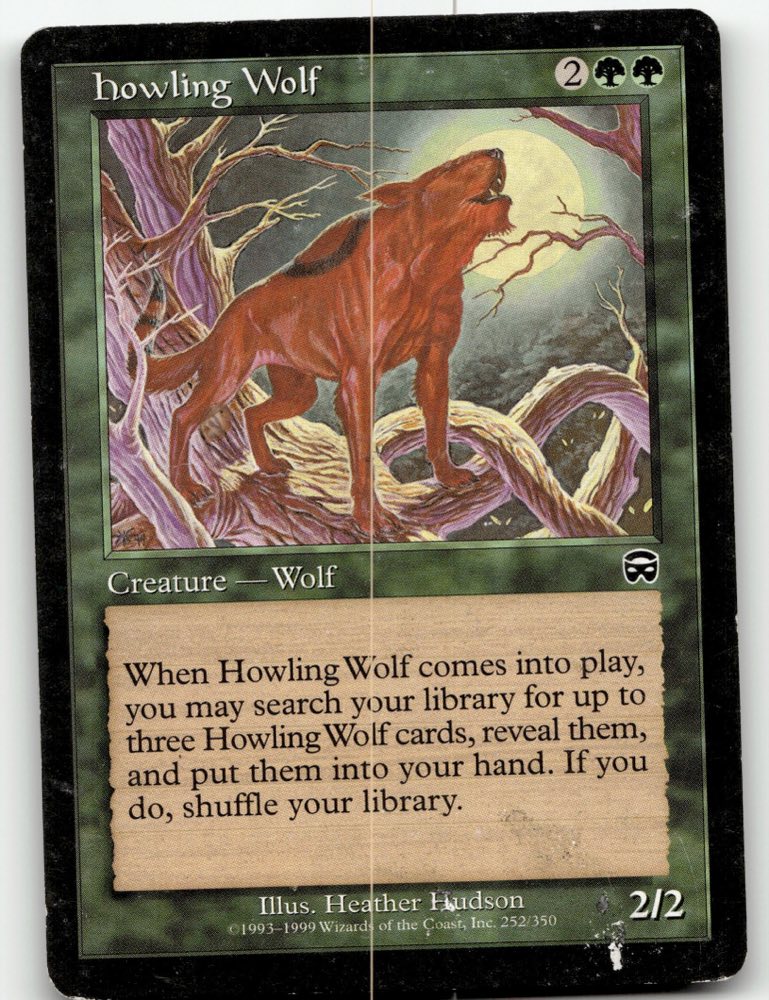 Howling Wolf — MMQ - Mercadian Masques