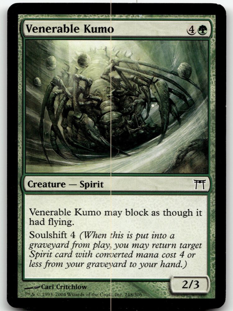 Venerable Kumo — CHK - Champions of Kamigawa