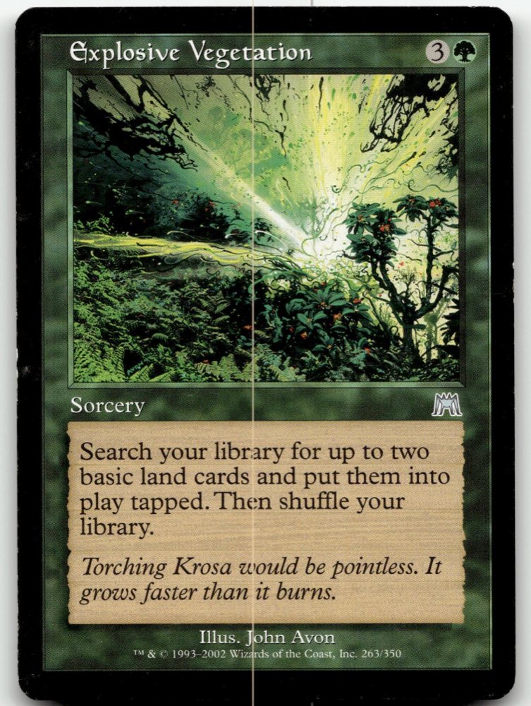 Explosive Vegetation — ONS - Onslaught