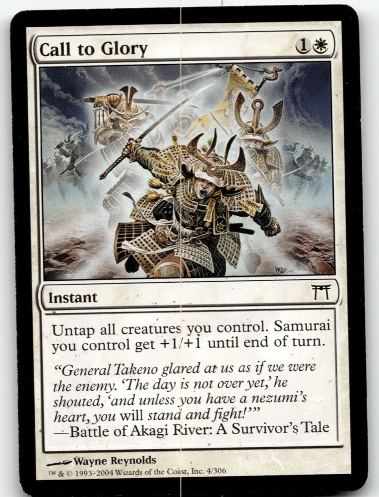 Call to Glory — CHK - Champions of Kamigawa