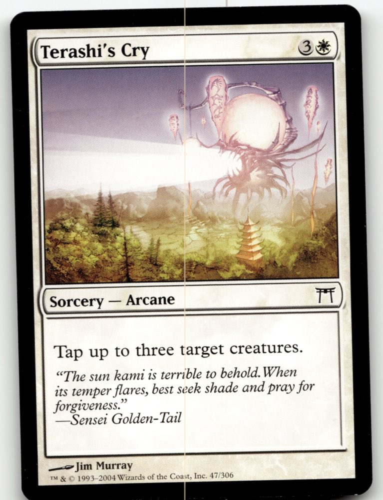 Terashi's Cry — CHK - Champions of Kamigawa