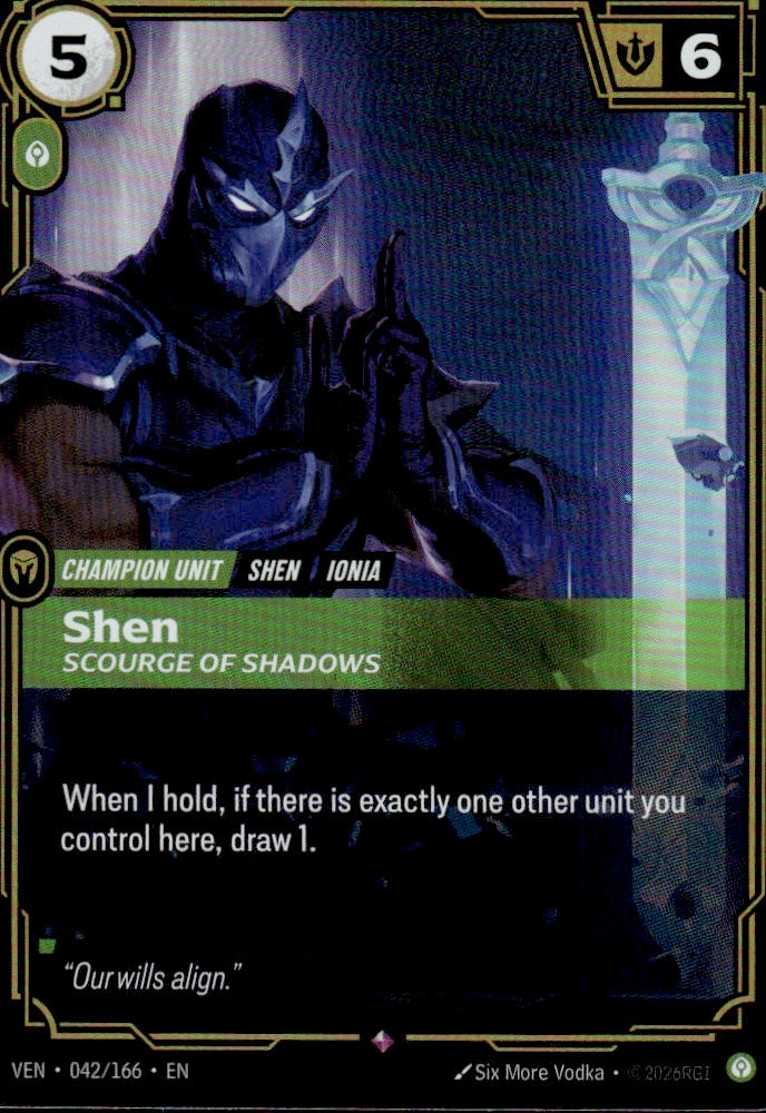 Shen, Scourge of Shadows — VEN