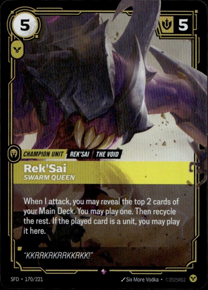 Rek'Sai, Swarm Queen — SFD