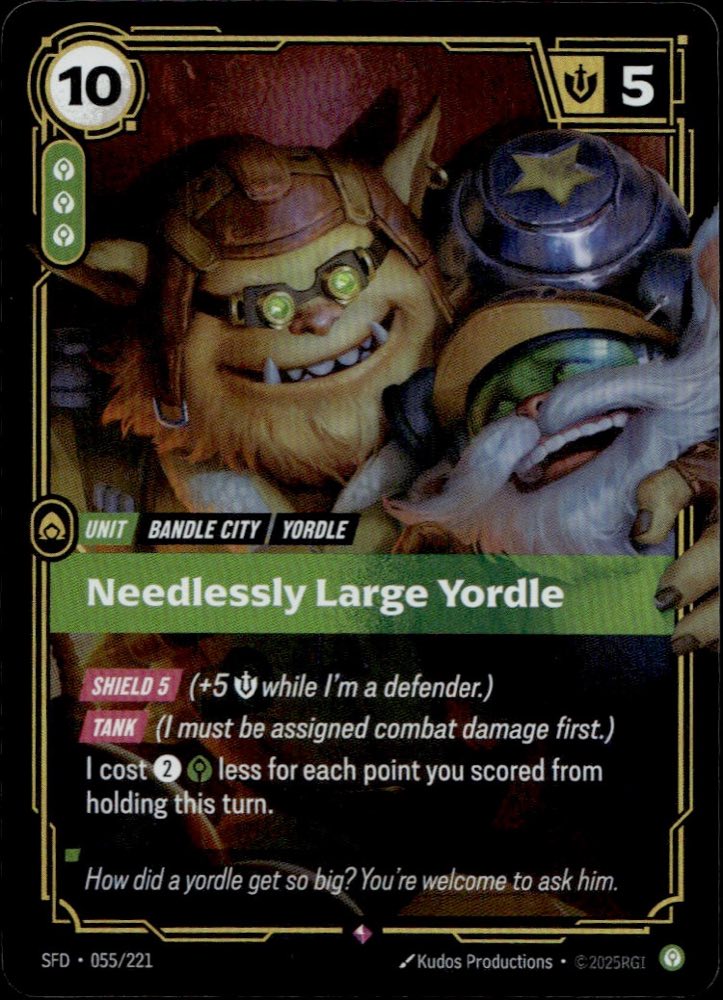 Needlessly Large Yordle — SFD