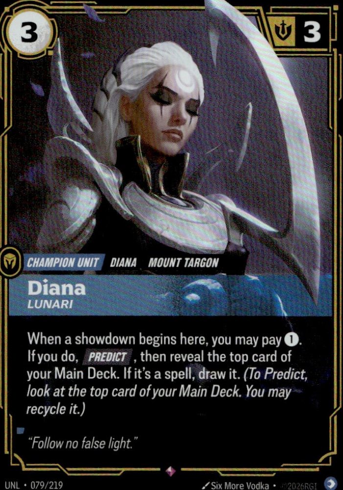 Diana, Lunari — UNL