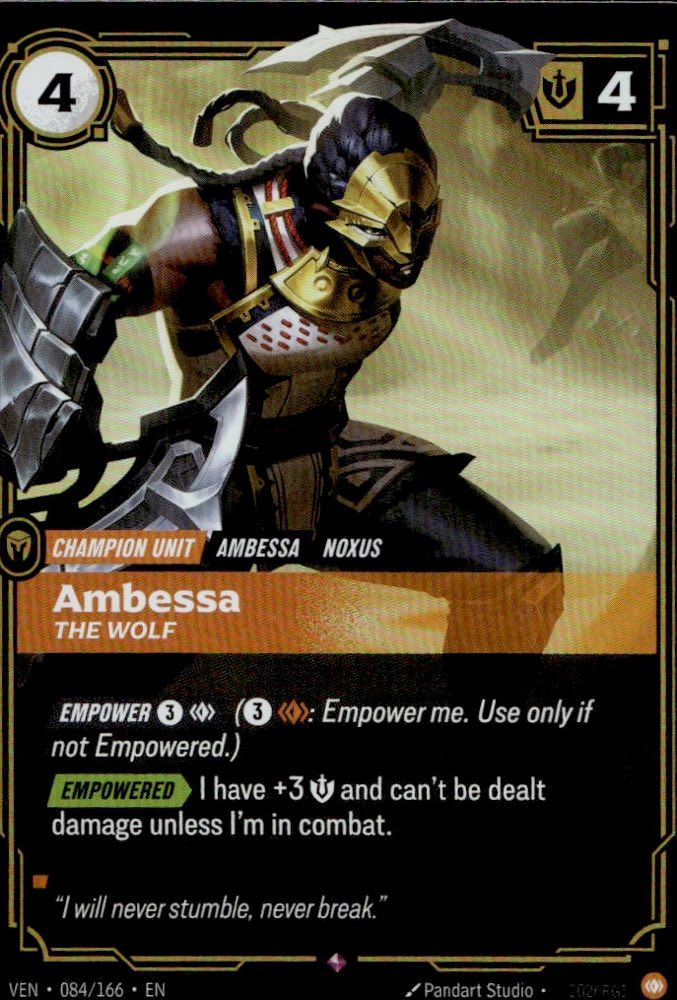 Ambessa, The Wolf — VEN