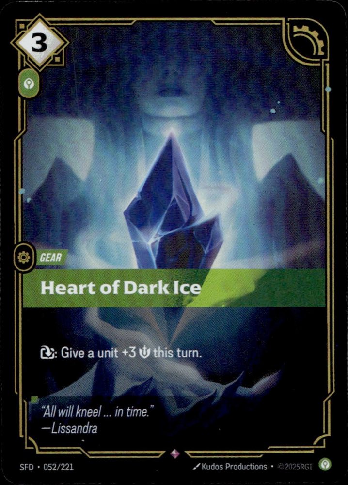 Heart of Dark Ice — SFD