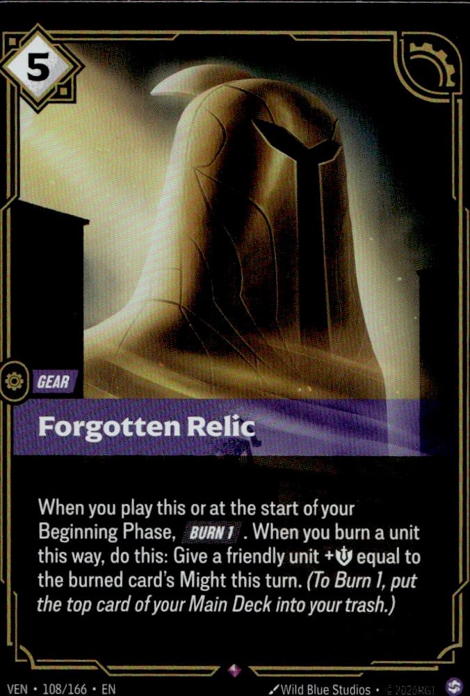 Forgotten Relic — VEN