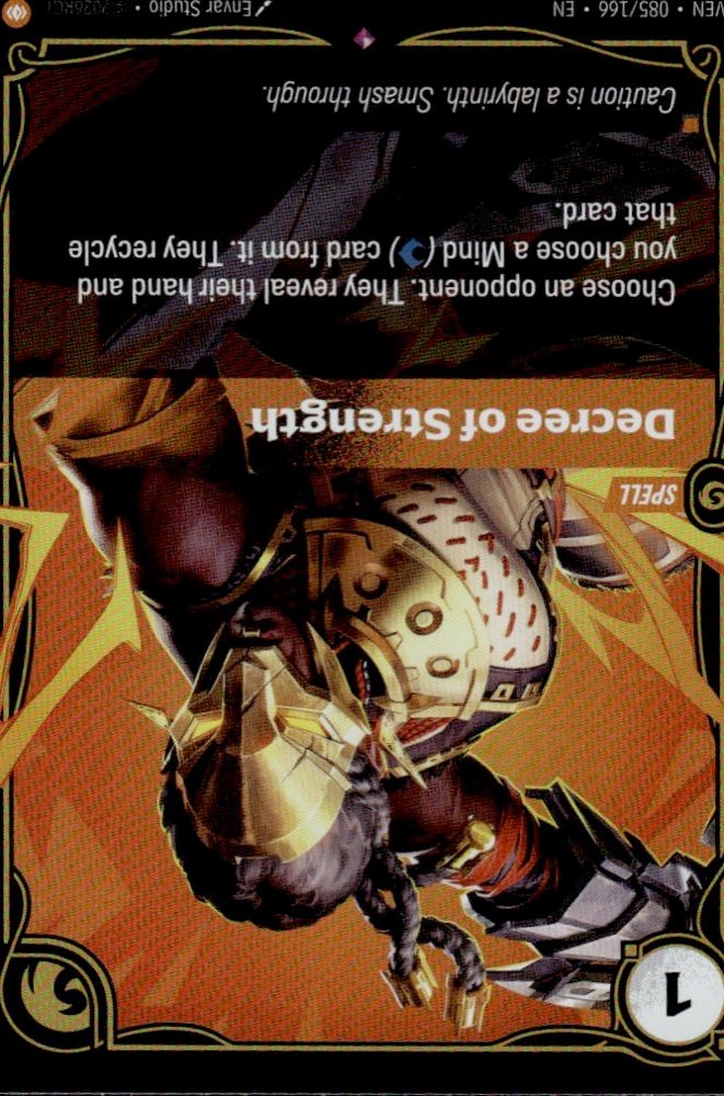Decree of Strength — VEN