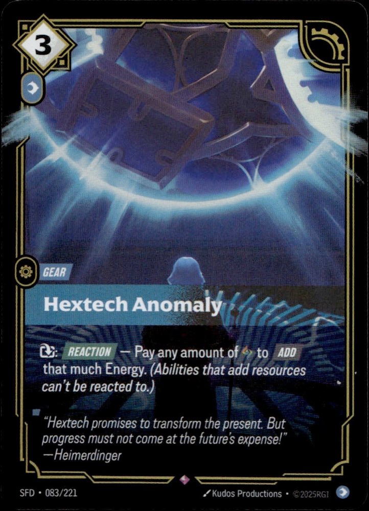 Hextech Anomaly — SFD