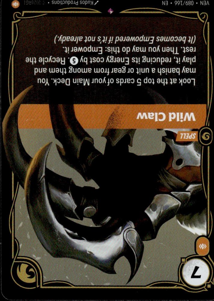 Wild Claw — VEN